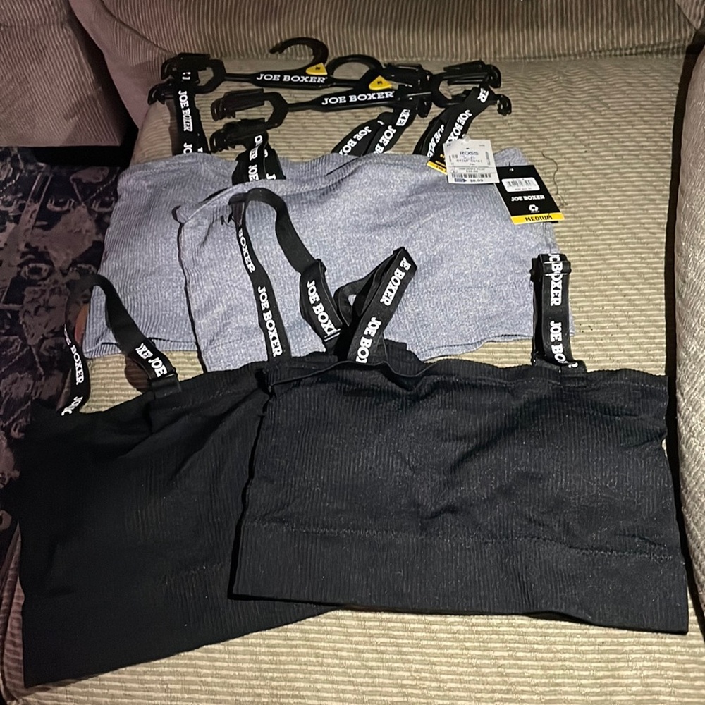 BRAND NEW!!! Joe Boxer Bras 4 bundle